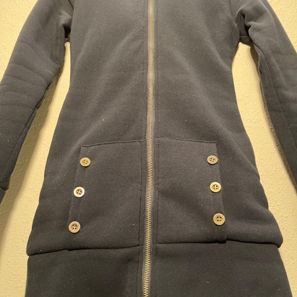 XS Furry Leopard Lined ¾ Length Zip Hoodie - Picture 3 of 6